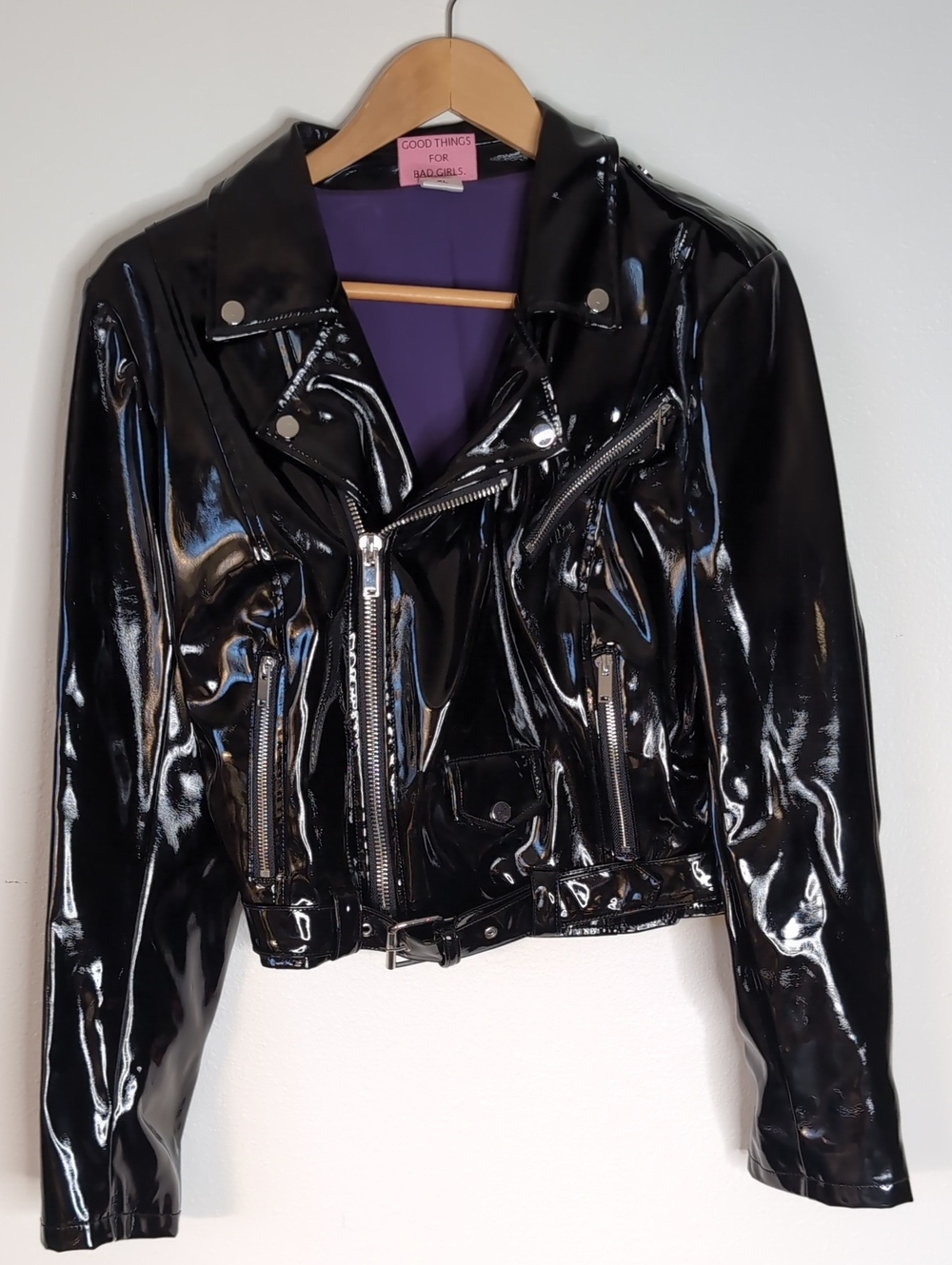 Vixen by Micheline Pitt Black Vinyl Jacket